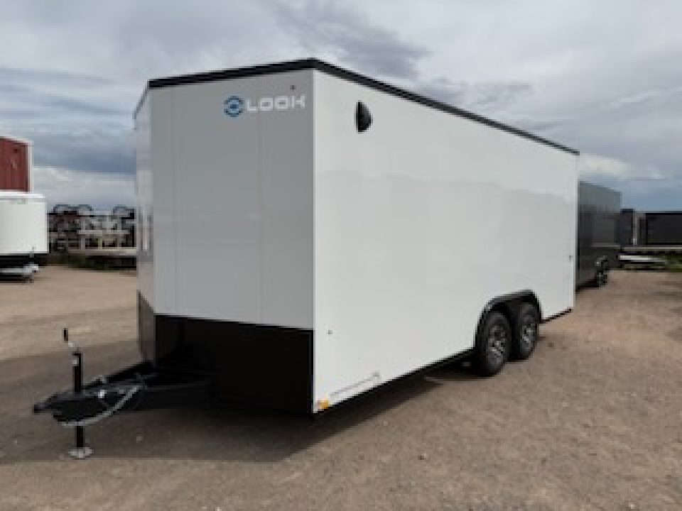 New 2026 Look Trailers ST DLX 8.5X18 Cargo / Enclosed Trailer-10K