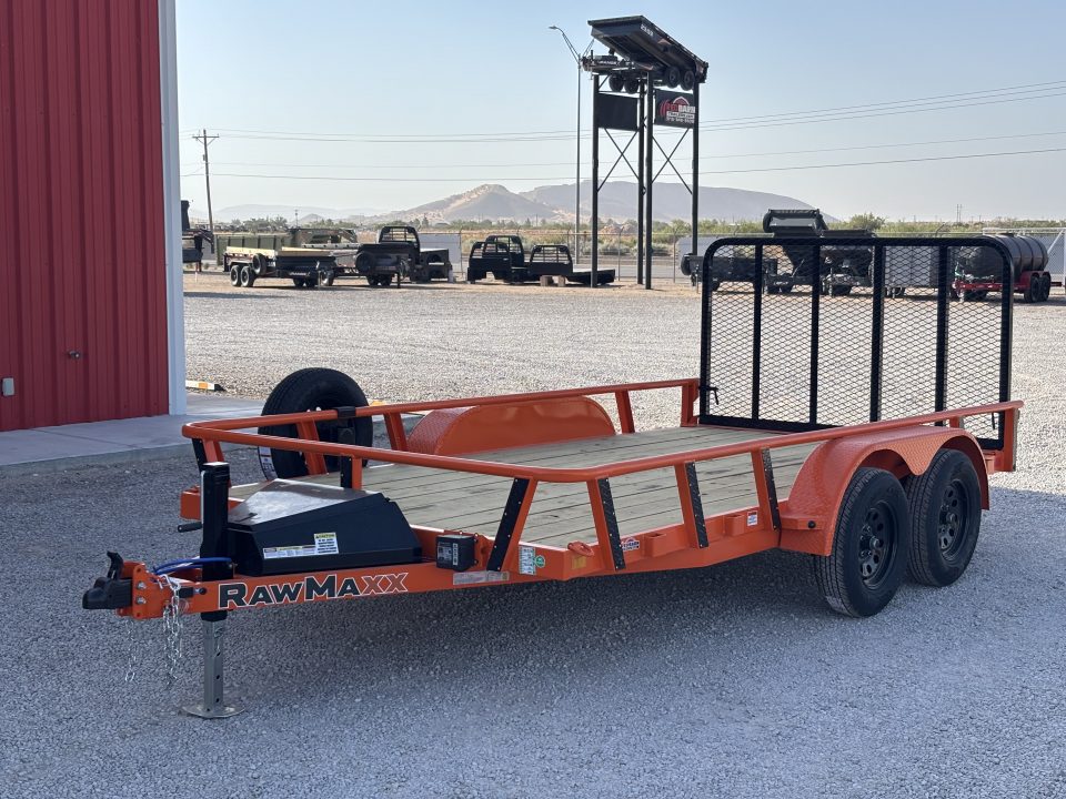 New 2027 RawMaxx 83X14 UTX 7K UTILITY TRAILER (STOCK # RM5 Utility Trailer