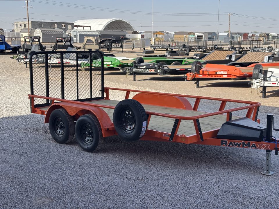 New 2027 RawMaxx 83X14 UTX 7K UTILITY TRAILER (STOCK # RM5 Utility Trailer