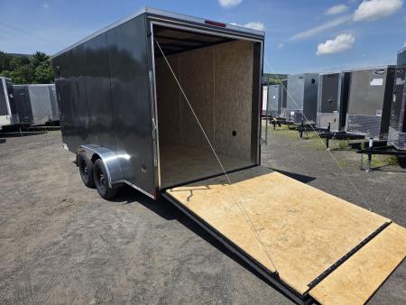 New 2026 Look Trailers ST DLX 7X16 7K - RAMP Cargo / Enclosed Trailer