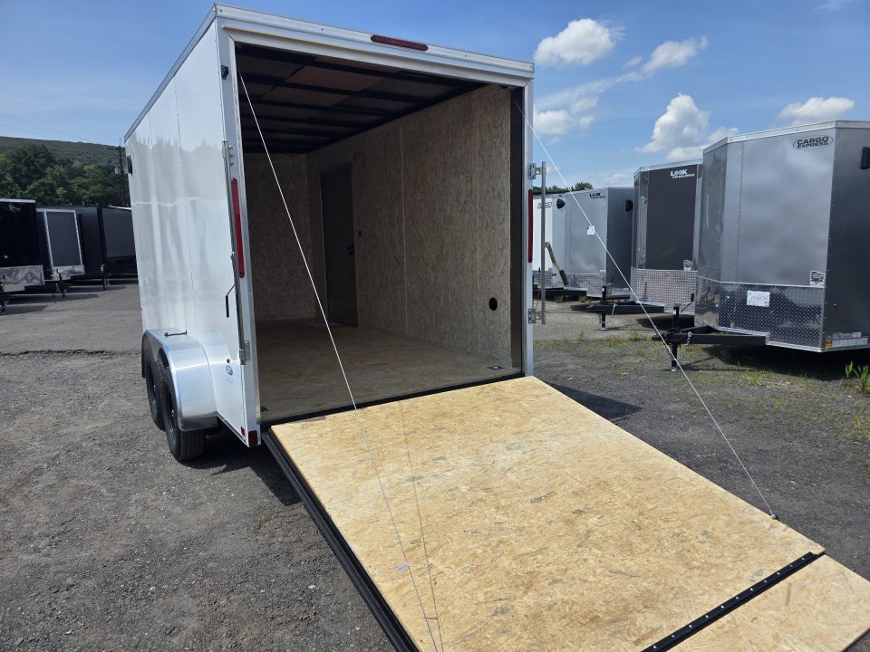 New 2026 Look Trailers ST DLX 7X14 7K - RAMP Cargo / Enclosed Trailer