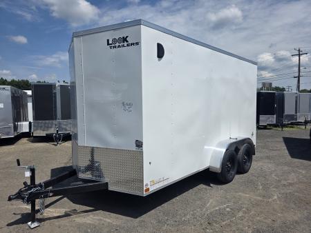 New 2026 Look Trailers ST DLX 7X14 7K - RAMP Cargo / Enclosed Trailer
