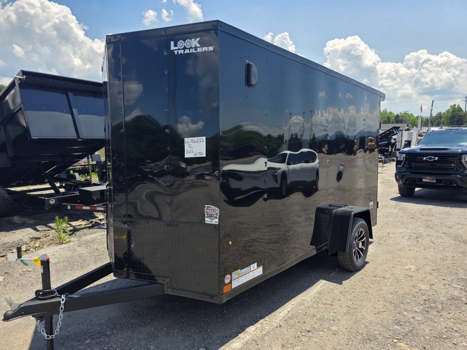 New 2026 Look Trailers ST DLX 6X12 - RAMP Cargo / Enclosed Trailer