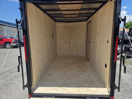 New 2026 Look Trailers ST DLX 6X12 - RAMP Cargo / Enclosed Trailer