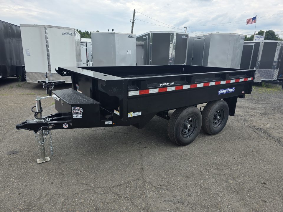 New 2026 Sure-Trac 6X10 10K DECKOVER Dump Trailer