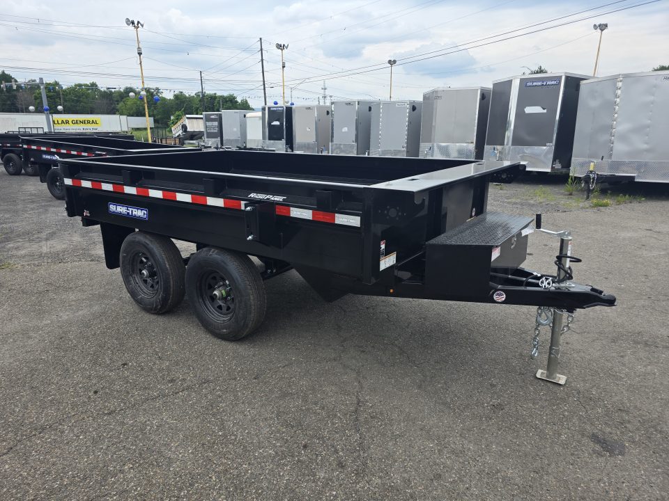 New 2026 Sure-Trac 6X10 10K DECKOVER Dump Trailer