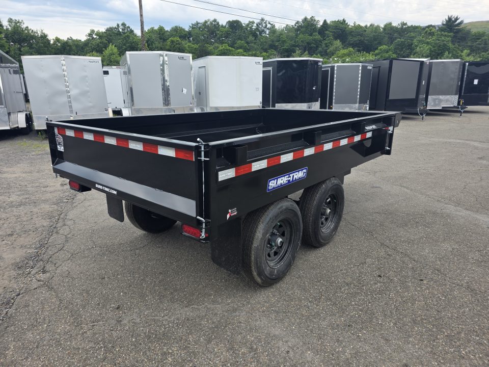 New 2026 Sure-Trac 6X10 10K DECKOVER Dump Trailer