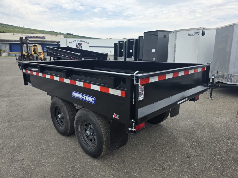 New 2026 Sure-Trac 6X10 10K DECKOVER Dump Trailer