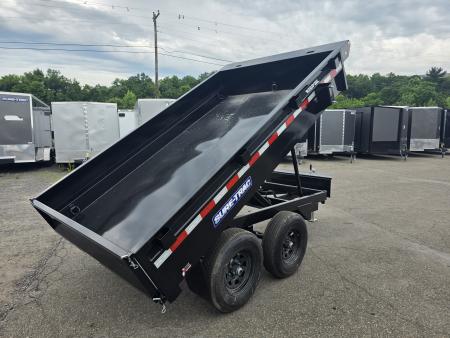 New 2026 Sure-Trac 6X10 10K DECKOVER Dump Trailer