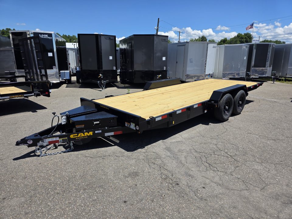 New 2026 Cam Superline 7X20 10K POWER TILT Car Hauler