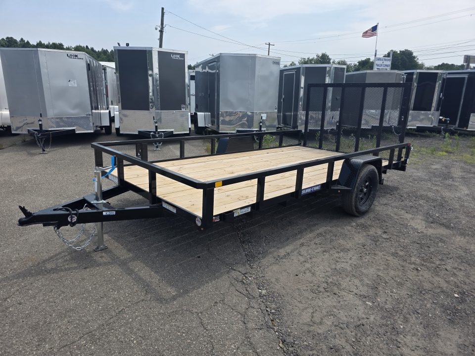 New 2026 Sure-Trac 7X14 3K - TUBE TOP Utility Trailer
