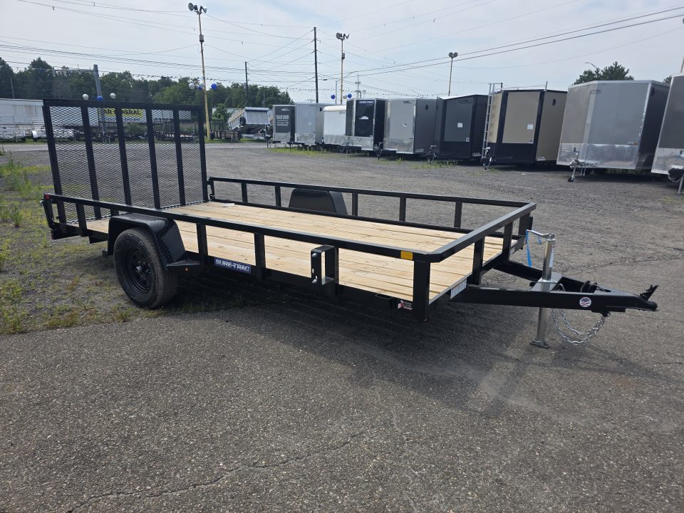 New 2026 Sure-Trac 7X14 3K - TUBE TOP Utility Trailer