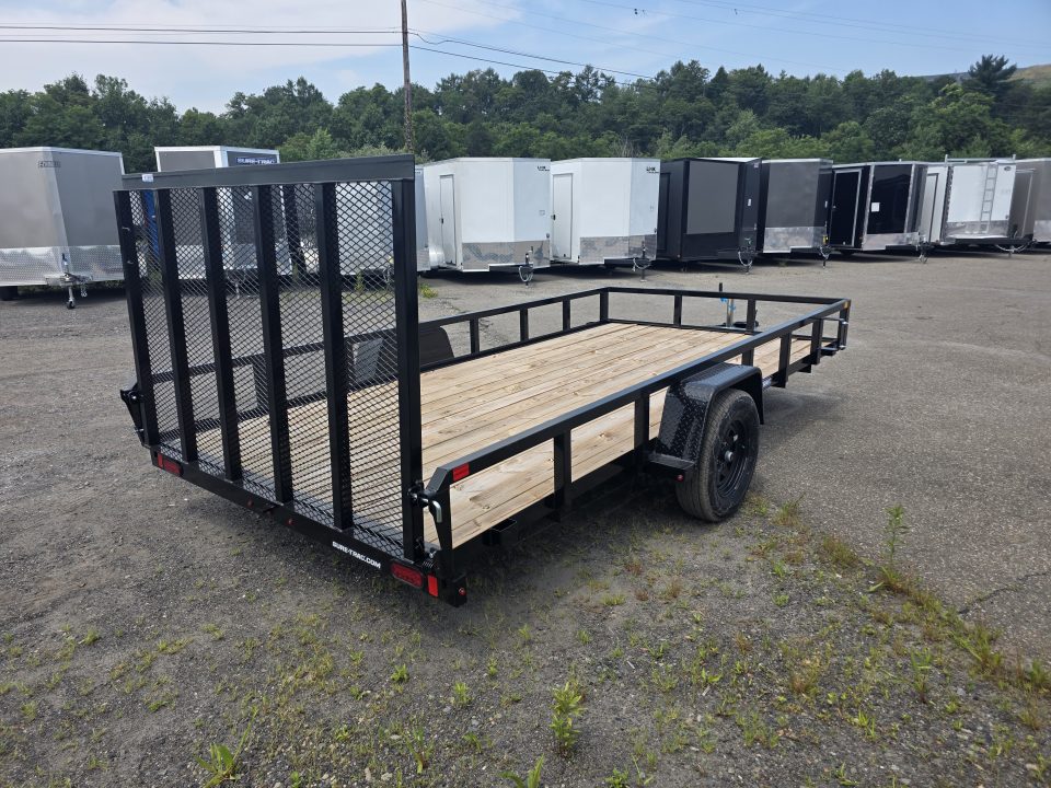 New 2026 Sure-Trac 7X14 3K - TUBE TOP Utility Trailer
