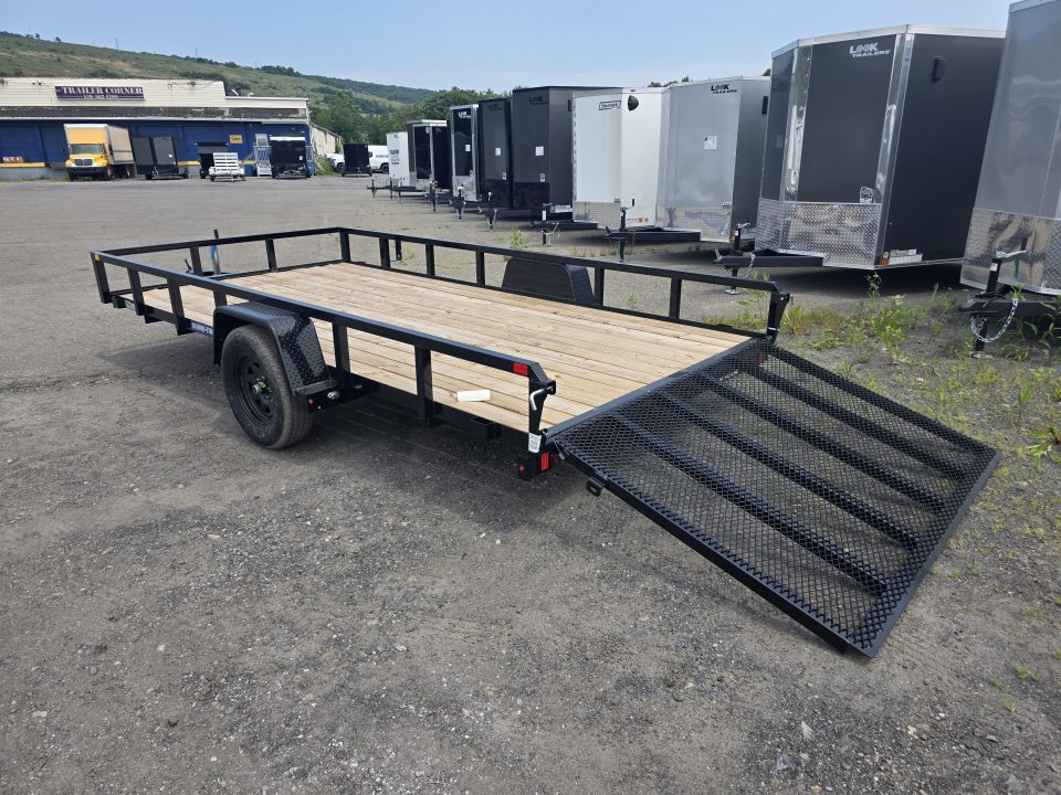 New 2026 Sure-Trac 7X14 3K - TUBE TOP Utility Trailer
