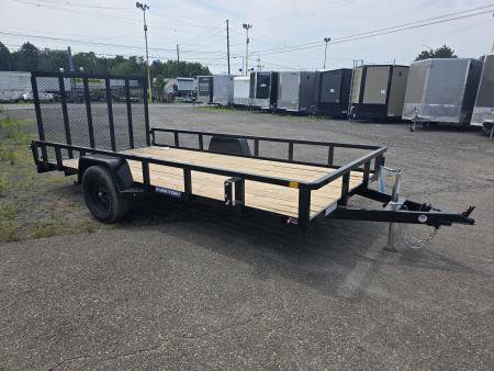 New 2026 Sure-Trac 7X14 3K - TUBE TOP Utility Trailer