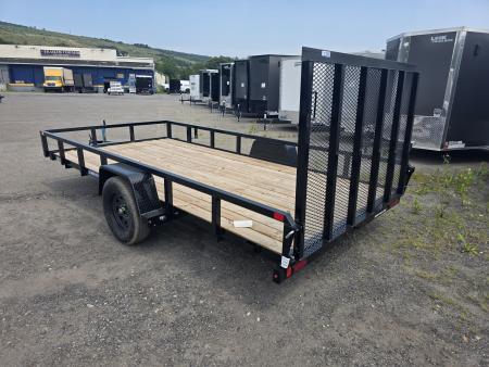 New 2026 Sure-Trac 7X14 3K - TUBE TOP Utility Trailer