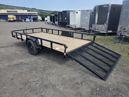 New 2026 Sure-Trac 7X14 3K - TUBE TOP Utility Trailer