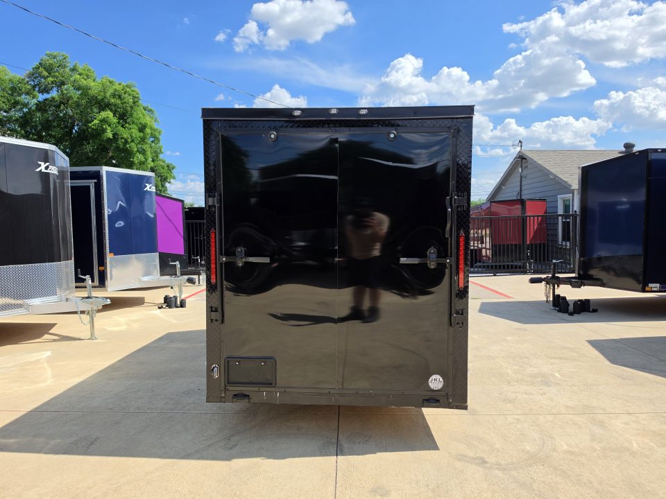New 2026 New 6x12 SA Screwless Enclosed Trailer | Blackout | .08 Exterior | 1172