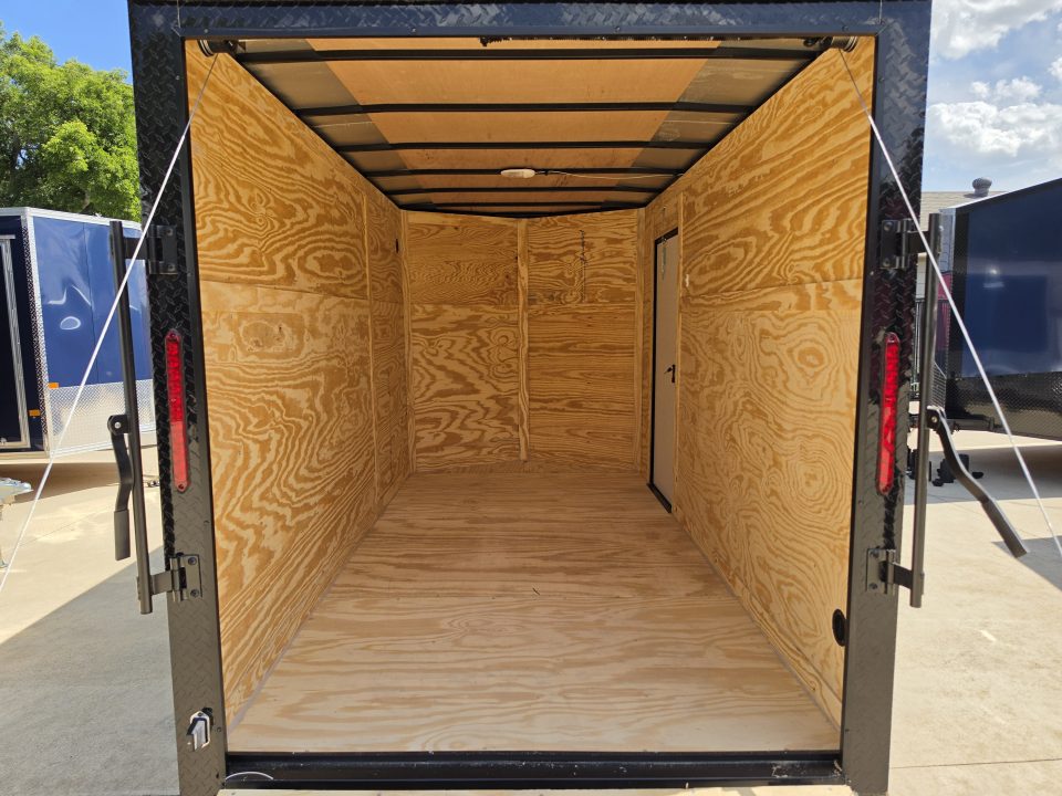 New 2026 New 6x12 SA Screwless Enclosed Trailer | Blackout | .08 Exterior | 1172
