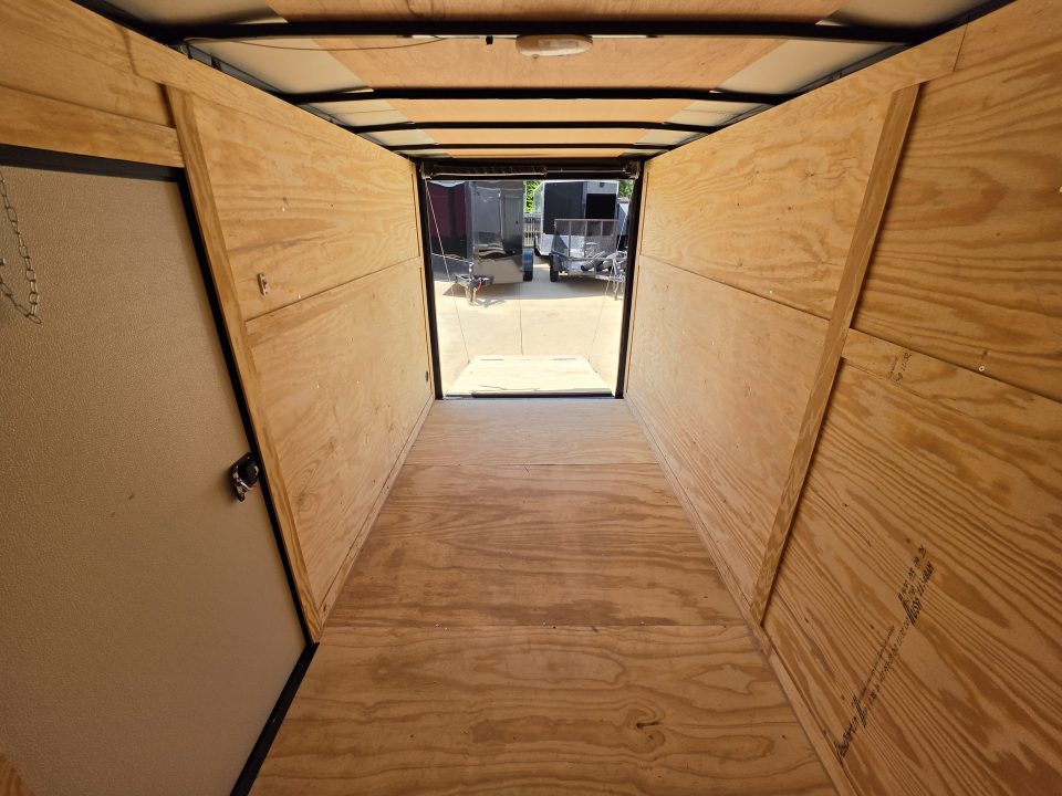 New 2026 New 6x12 SA Screwless Enclosed Trailer | Blackout | .08 Exterior | 1172