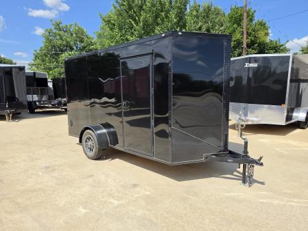 New 2026 New 6x12 SA Screwless Enclosed Trailer | Blackout | .08 Exterior | 1172
