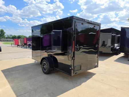 New 2026 New 6x12 SA Screwless Enclosed Trailer | Blackout | .08 Exterior | 1172