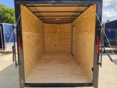 New 2026 New 6x12 SA Screwless Enclosed Trailer | Blackout | .08 Exterior | 1172