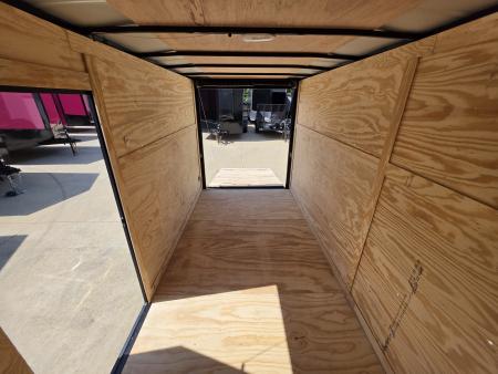 New 2026 New 6x12 SA Screwless Enclosed Trailer | Blackout | .08 Exterior | 1172