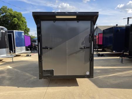 New 2026 New 6x12 SA Screwless Enclosed Trailer | Blackout |  Spoiler Package | .08 Exterior | 1174