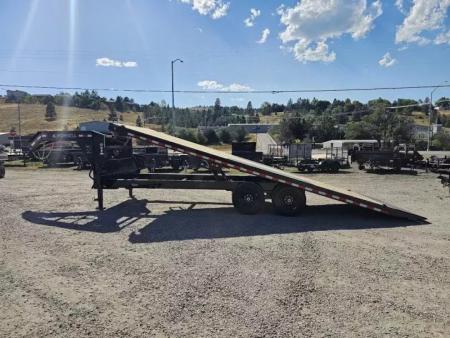 New 2026 Iron Bull 24' 14K Gooseneck Deckover Tilt Trailer