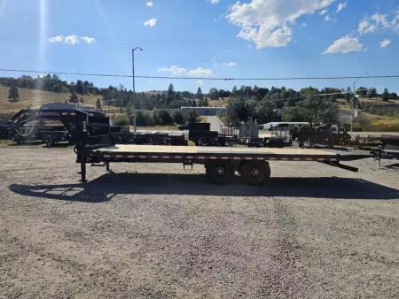 New 2026 Iron Bull 24' 14K Gooseneck Deckover Tilt Trailer