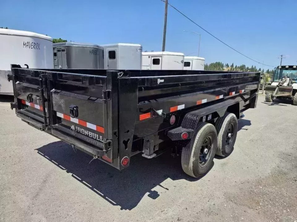 New 2027 Iron Bull 7x16 15k Dump Trailer