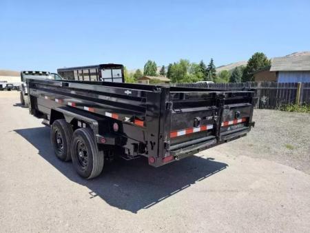 New 2027 Iron Bull 7x16 15k Dump Trailer