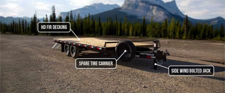 New 2026 Southland Trailers 101X20 BP DECKOVER FLATBED Flatbed Trailer