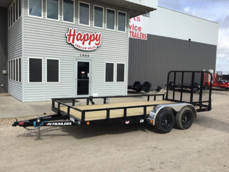 New 2027 PJ 83 x16' Tandem Axle Utility Trailer - UL