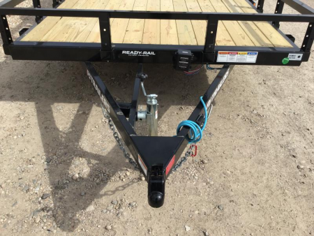 New 2027 PJ 83"x16' Tandem Axle Utility Trailer - UL
