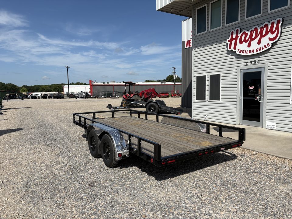 New 2026 PJ 83"x16' Tandem Axle Utility Trailer - UL