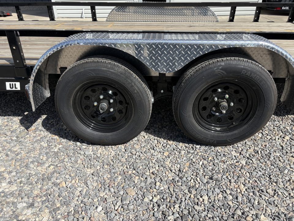 New 2026 PJ 83"x16' Tandem Axle Utility Trailer - UL