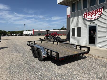 New 2026 PJ 83 x16' Tandem Axle Utility Trailer - UL