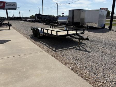 New 2026 PJ 83"x16' Tandem Axle Utility Trailer - UL