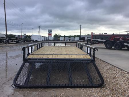 New 2027 PJ 77"x12' Single Axle Utility Trailer - U7
