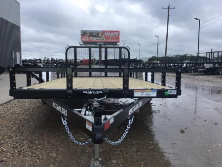 New 2027 PJ 77"x12' Single Axle Utility Trailer - U7