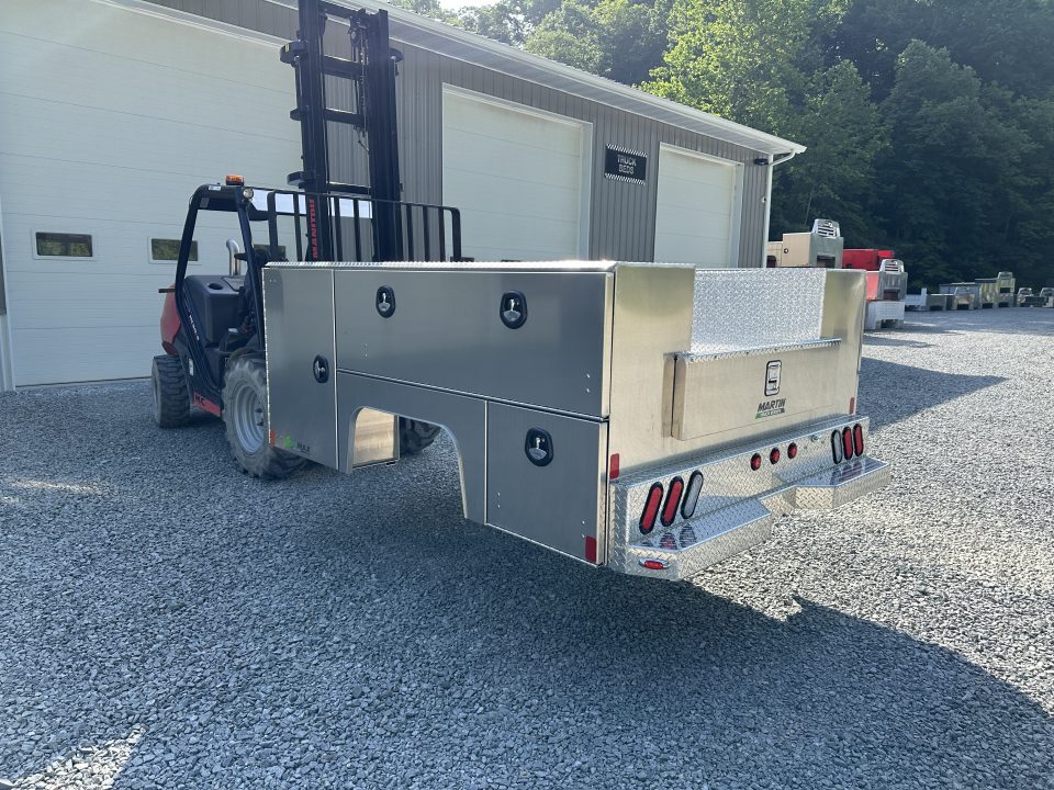 New Martin Truck Bodies Aluminum PACKOUT SSB Service Body 8' SRW