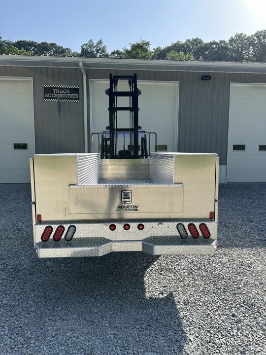 New Martin Truck Bodies Aluminum PACKOUT SSB Service Body 8' SRW