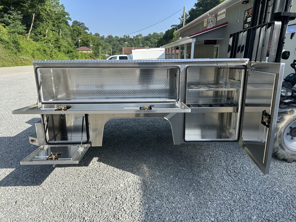 New Martin Truck Bodies Aluminum PACKOUT SSB Service Body 8' SRW