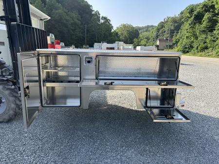 New Martin Truck Bodies Aluminum PACKOUT SSB Service Body 8' SRW