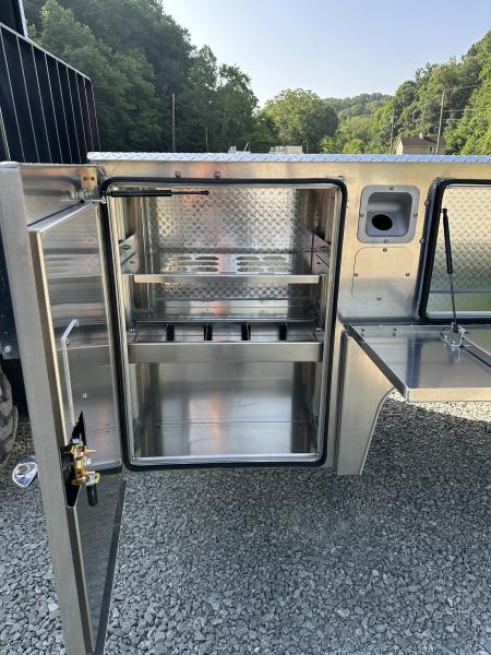 New Martin Truck Bodies Aluminum PACKOUT SSB Service Body 8' SRW