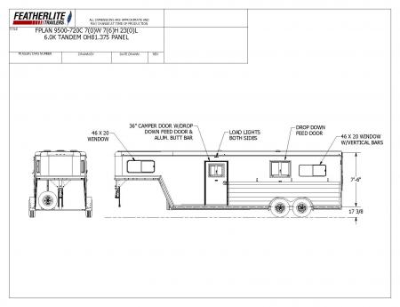 New 2026 Featherlite Trailers 2+1 Gooseneck 9500 Horse Trailer