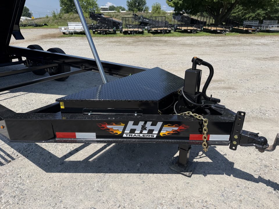 New 2026 H&H Trailers 83X16 Dump Trailer 16K GVWR Telescopic Lift