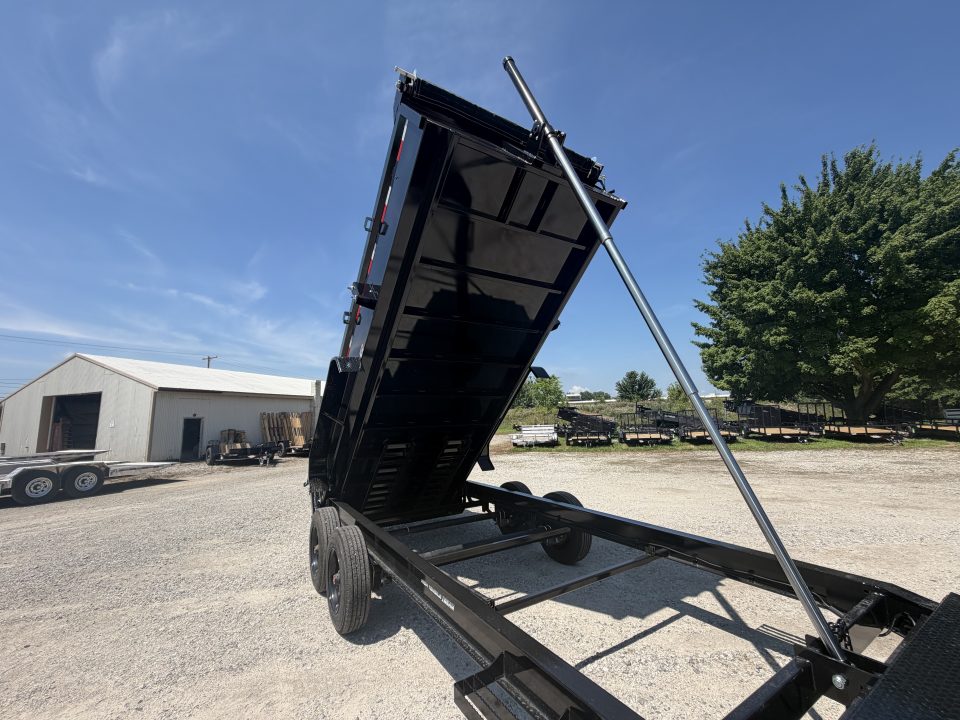 New 2026 H&H Trailers 83X16 Dump Trailer 16K GVWR Telescopic Lift